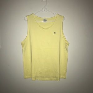 MEN’S LACOSTE TANK TOP